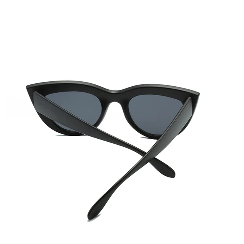 

New 90s Sunglasses Retro CatEye Sunglasses Lady Brand Designer Vintage Black Sunglasses Women girls eyeglasses UV400