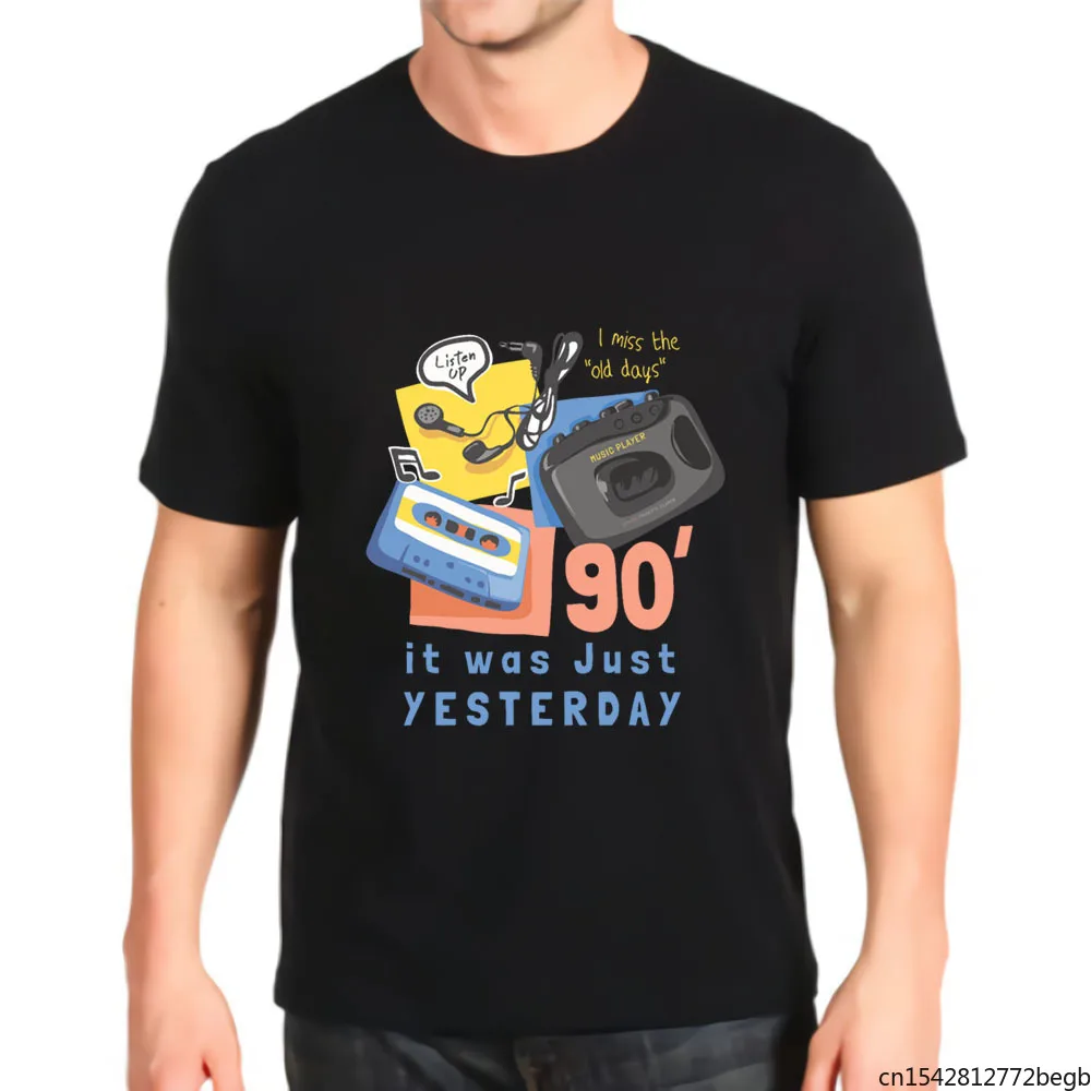 

Это была только вчера, я пропускаю 90-е Ретро дизайн мужской футболки