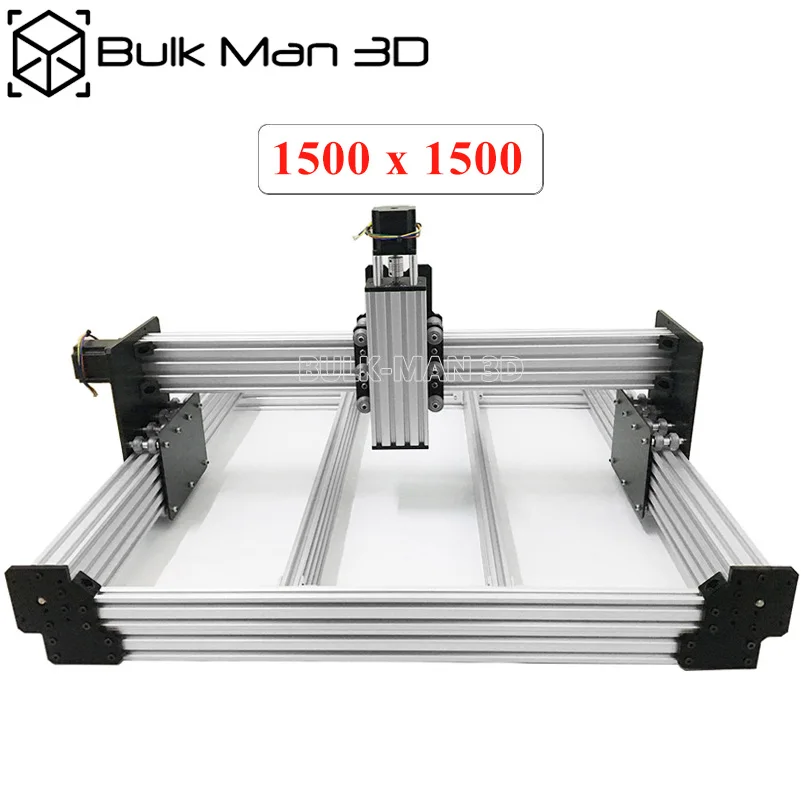 

Workbee CNC Router Kit 1500x1500mm 4Axis Woodworking Metal Engraving Milling Machine Kit with 175 oz*in Nema23 Stepper Motors