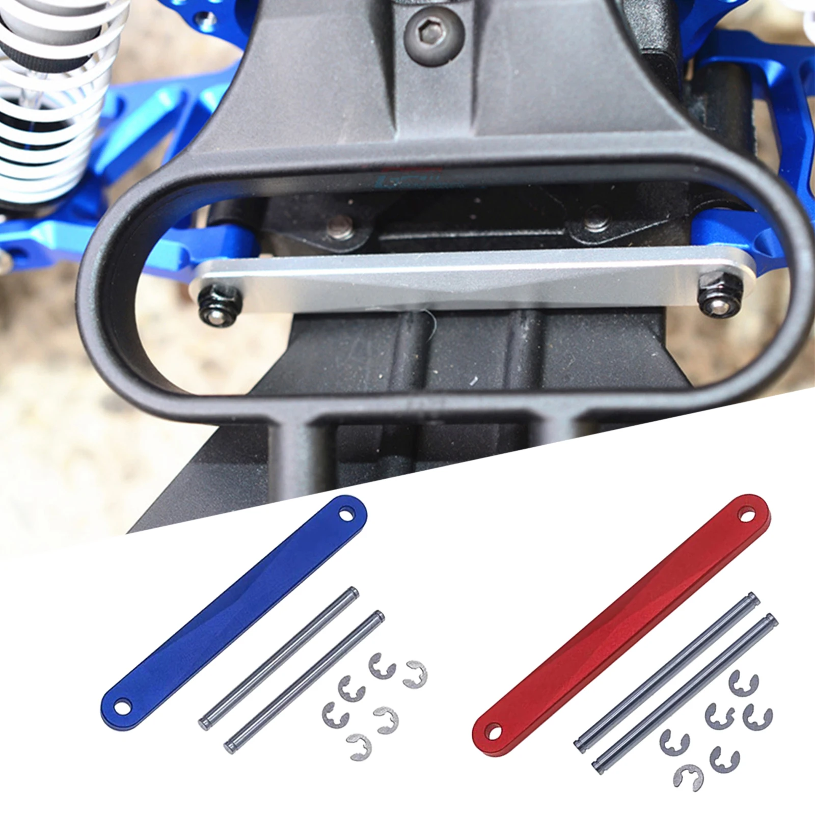 

Stable Upgrade Aluminium Alloy Front Arm Remote Control 2WD 1/10 Scale Truck Hobby Vehicles Model Accessory Easy Install