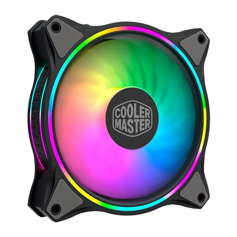 

Cooler Master MF120 HALO 5V 3PIN 12cm ARGB PWM Mute Chassis Fan Addressable 120mm Dual ARGB Light Effect Cooling Fan