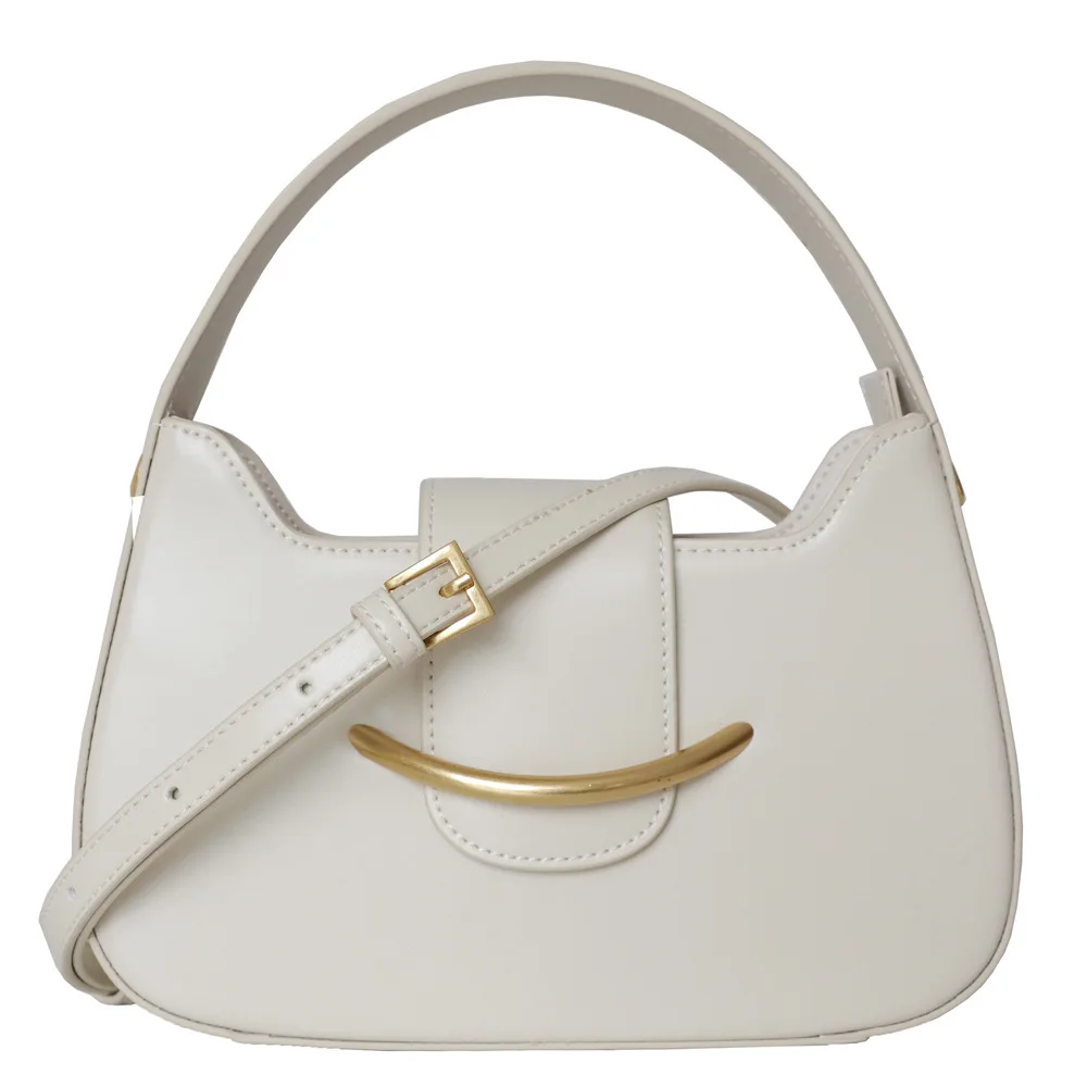 2021 Genuine Leather Mini Tote Bags for Women Fashion Button Shoulder Messenger Bag High Quality Ladies Handbags and Purses