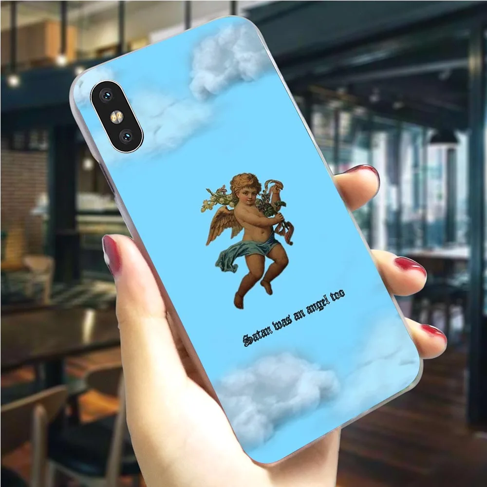 Чехол для телефона с принтом «Ренессанс ангелы» чехол для iphone 8 5 5S SE 6 6 S/6 6S Plus 7/7 8 Plus X XS XR Xs Max, Жесткий Чехол