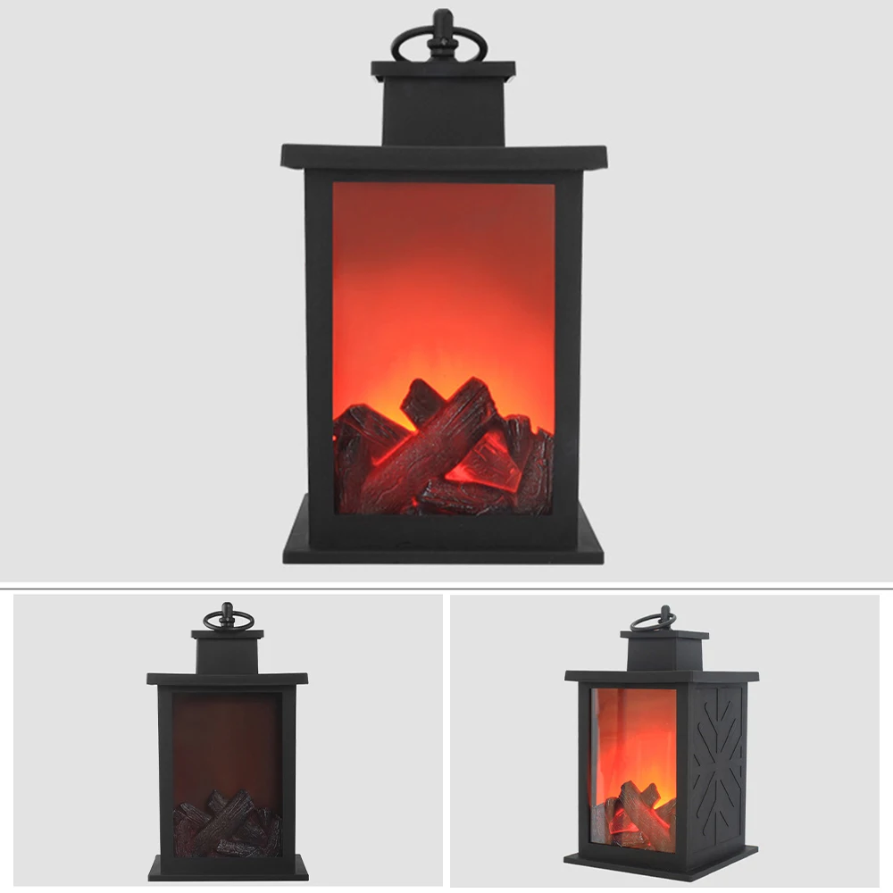 Светодиодные лампы с имитацией огня для камина светильники из пластика питанием