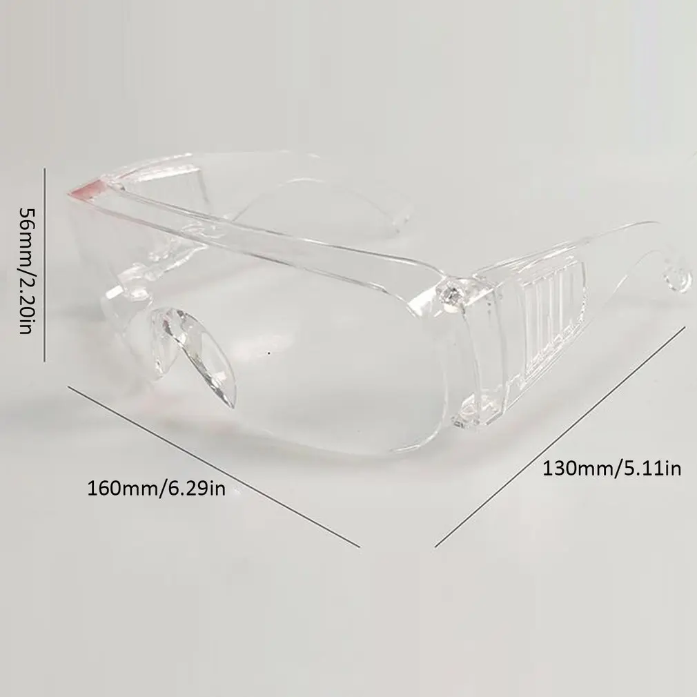 

Protective Safety Glasses Work Anti Dust Eye Anti-Fog Antisand windproof Anti Dust Saliva Transparent Goggles Eye Protection