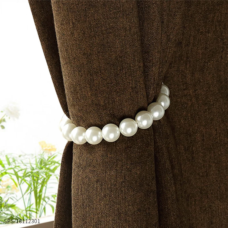 Недорогой жемчужный магнитный зажим для штор 1 шт. держатели занавесок зажимы