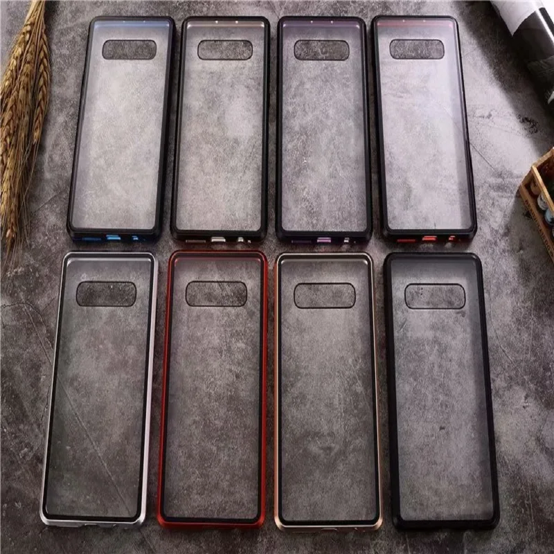 Роскошный чехол с магнитной адсорбцией полностью закрытый металлический