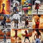 GATYZTORY ожидание пейзаж DIY Краска по номерам акриловые абстрактные масляная краска по номерам Картина на холсте для стены искусство картина