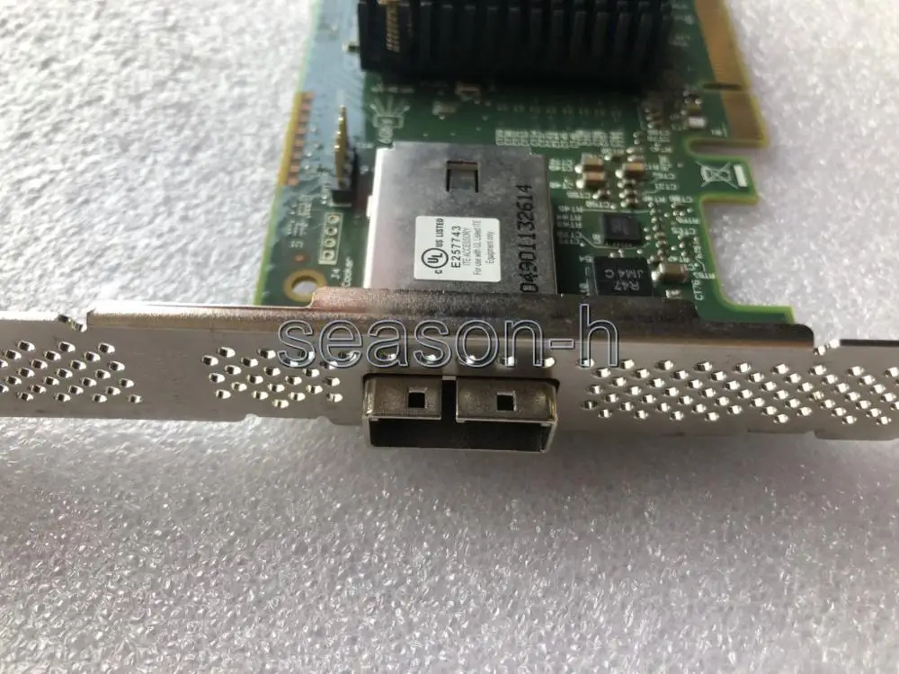 адаптер lsi sas 9207 4i4e 4 внутренних порт