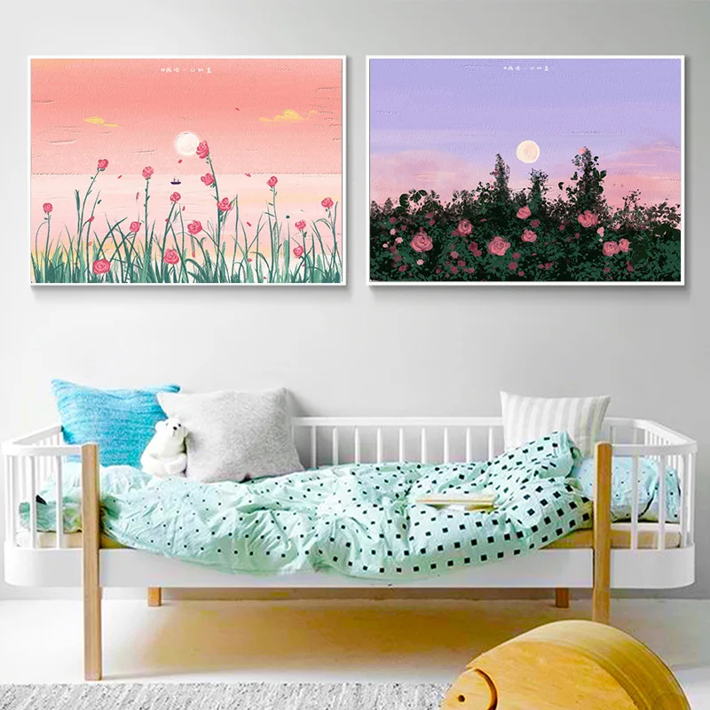 

Diamond Painting 5D Diamonds DIY Scenic Cross Stitch Full Square Round Drill Embroidery Colorful Handmade Home Room Wall Decor