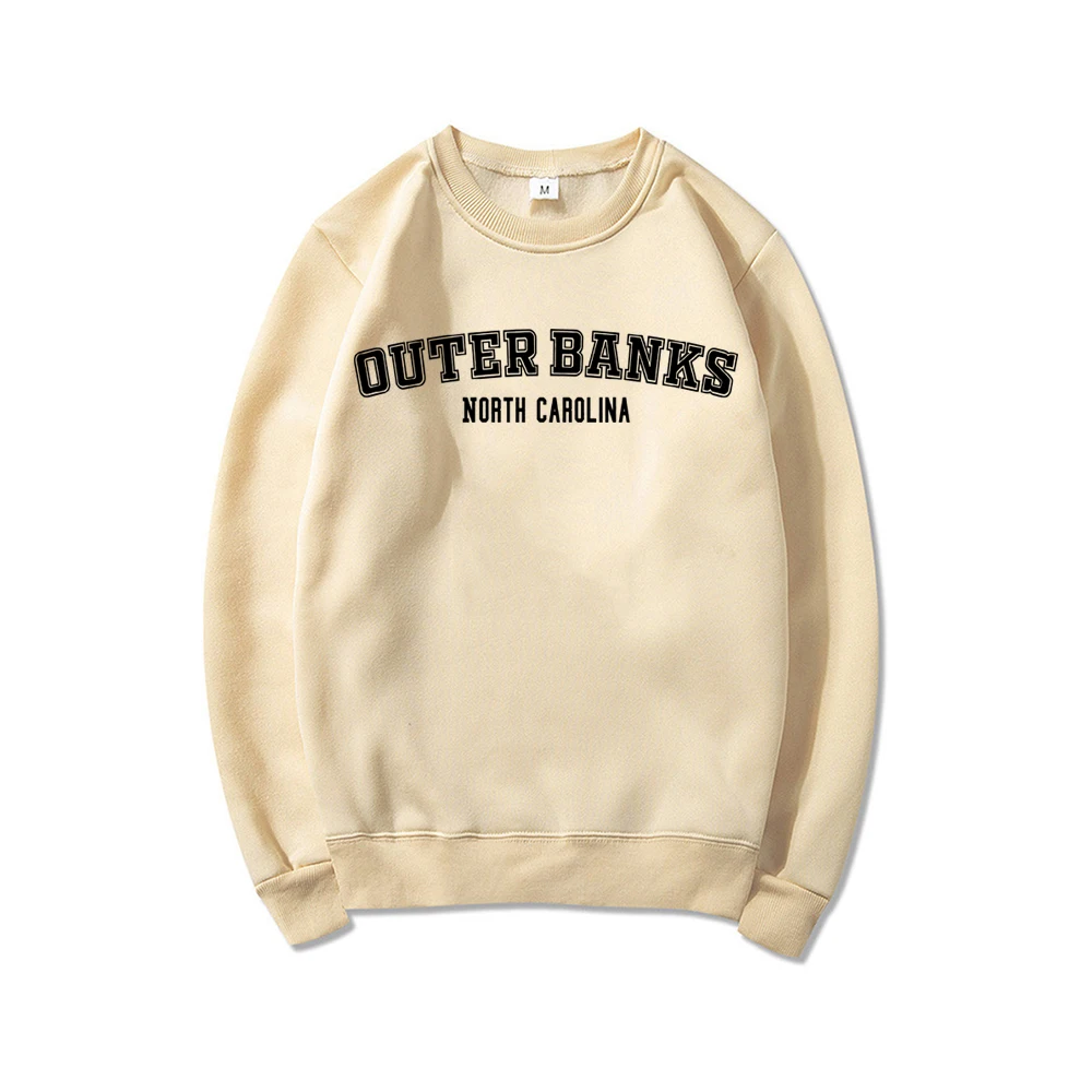 

Outer Banks North Carolina Sweatshirt Pogue Life Hoodies Outer Banks Paradise on Earth Hoodie OBX Crewneck Sweatshirts Women Top