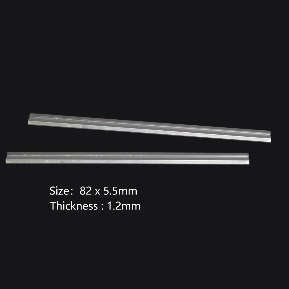 82 мм Нож для строгального станка HSS 82x5 5x1 2 реверсивное лезвие Makita Bosch Hitachi Ryobi