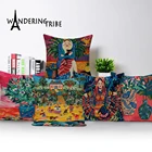 Наволочка для подушки с абстрактным рисунком, винтажный пейзаж, наволочка для подушки, декоративные подушки для дивана, наволочка для подушки, чехол для подушки, чехол для подушки