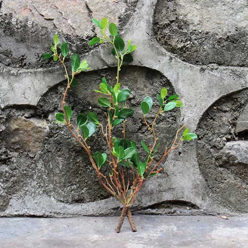 Украшения для сада с рисунком яблоня и листовые искусственные растения зеленой