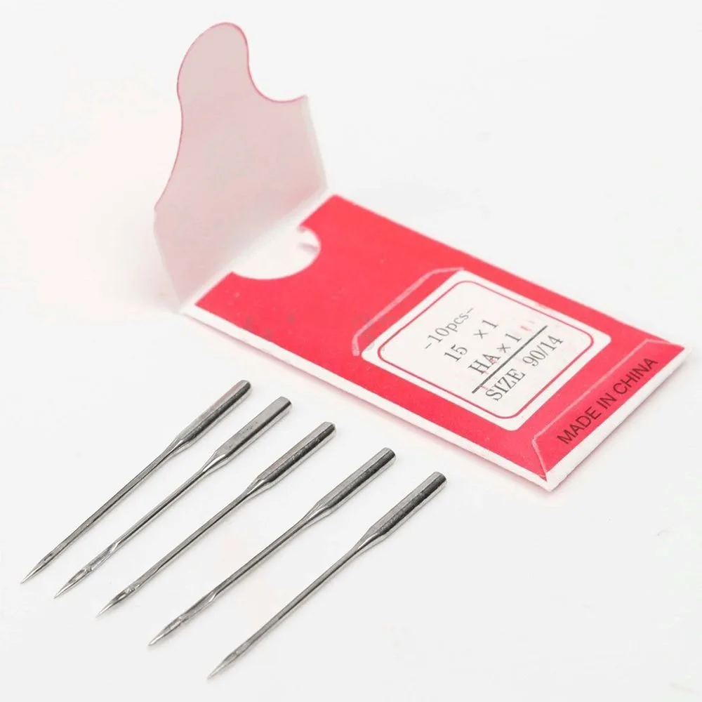 Оптовая продажа 10 регулируемых игл для резьбы булавки домашней швейной машины