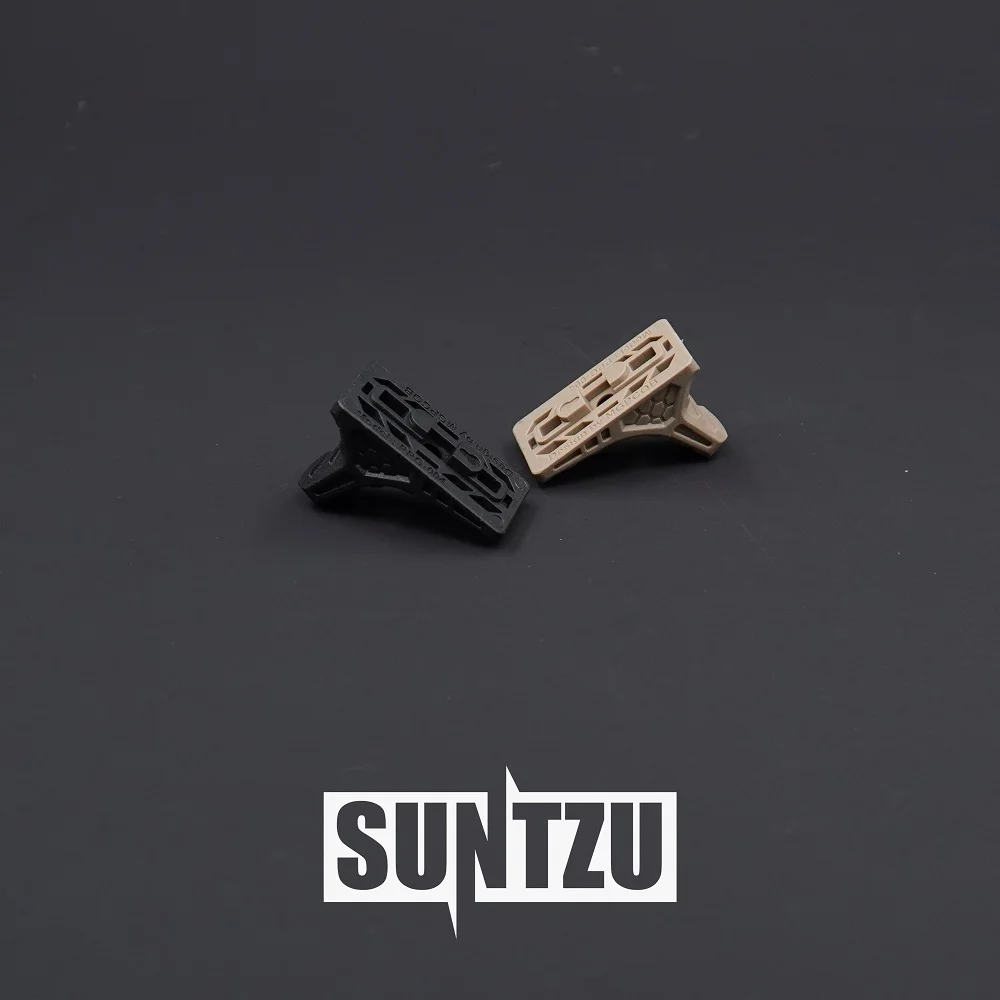 

MGPCQB Polymer PPG M-lok KeyMod Hand Stop For Gel Blaster Airsoft Universal M4 Fishbone Grip PPG-S Hand Stop