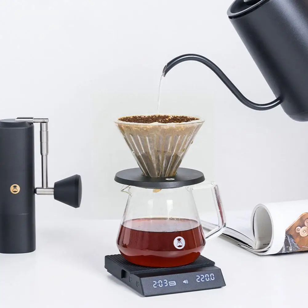 

Black Mirror Timemore Electronic Scale Pour Over Espresso Coffee Scale Scale For Automatic Timing Kitchen Scales Q0j8