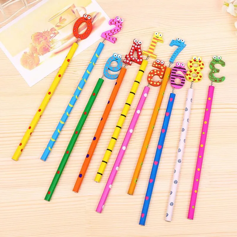 Мультяшный весенний карандаш для детского сада школьные канцелярские