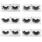 Ресницы Накладные 3d, 25 мм, 20304050100 пар, пушистая полоса шт.