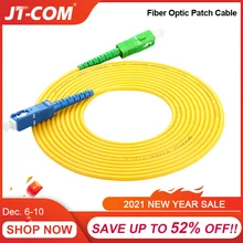 SC Singlemode Fiber Optic Patch Cable SC APC-UPC SM 2.0 mm 9/125um FTTH Fiber Patch Cord Optical Fiber Jumper 3m 10m 30m