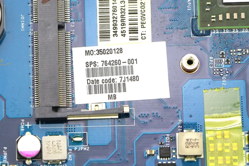 764260-001 ZSO51 LA-A996P UMA DDR3 Материнская плата w/ A8-6410 CPU для ноутбуков HP Pavilion 15-G | Компьютеры