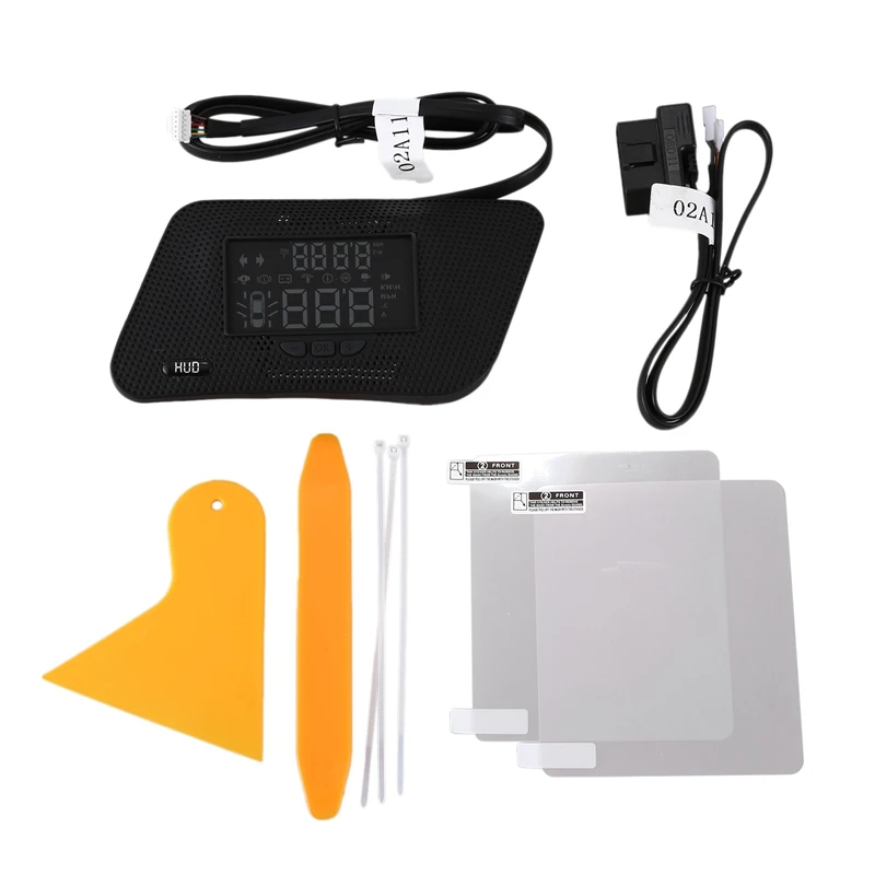 Автомобильный HUD Дисплей авто Стайлинг превышение скорости Предупреждение