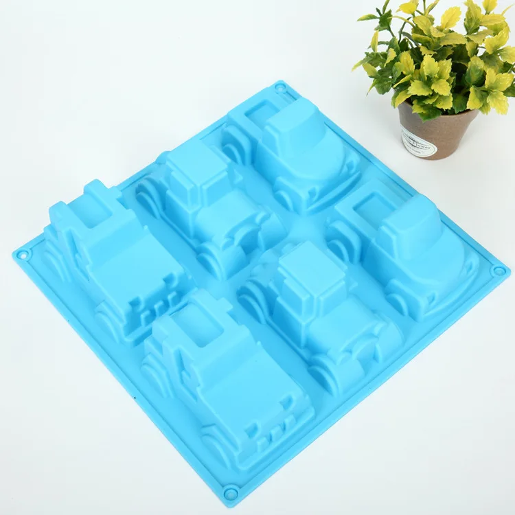 Автомобиль пресс-формы Силиконовые формы торта Инструменты для тортов