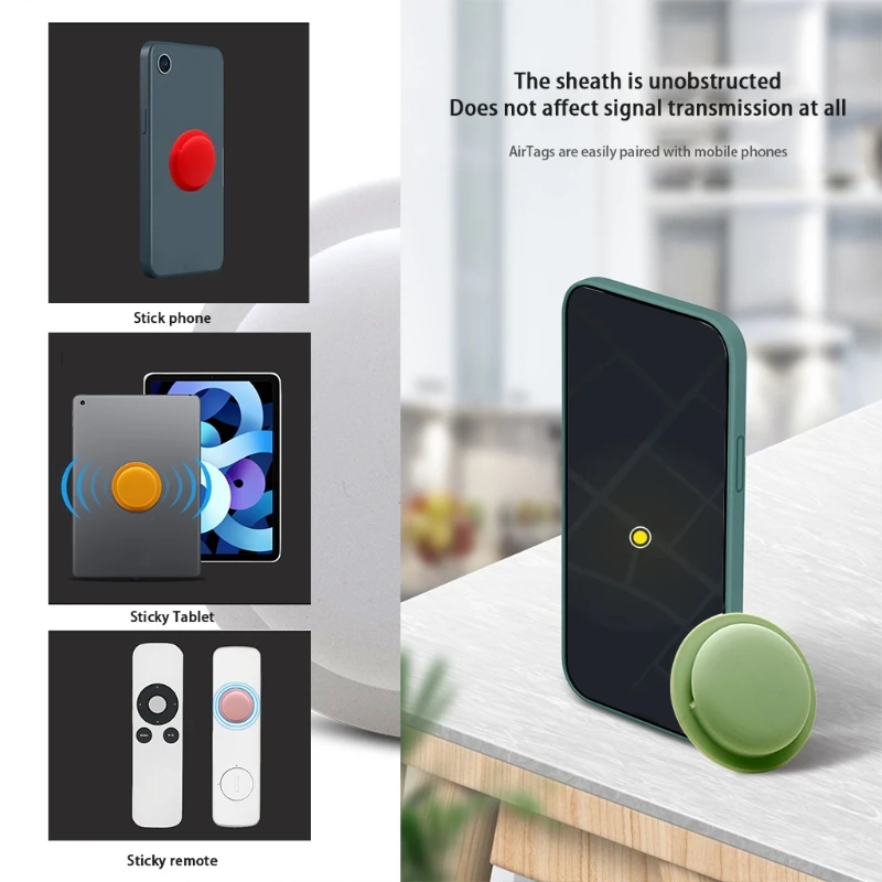 

Shockproof Protective Cover Shell Anti-lost Tracker Case for AirTags Tracker Bluetooth Tracker Accessories