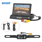 Камера заднего вида для автомобиля, 4,3 дюйма, ЖК-дисплей, реверсивная Автомобильная камера дюйма