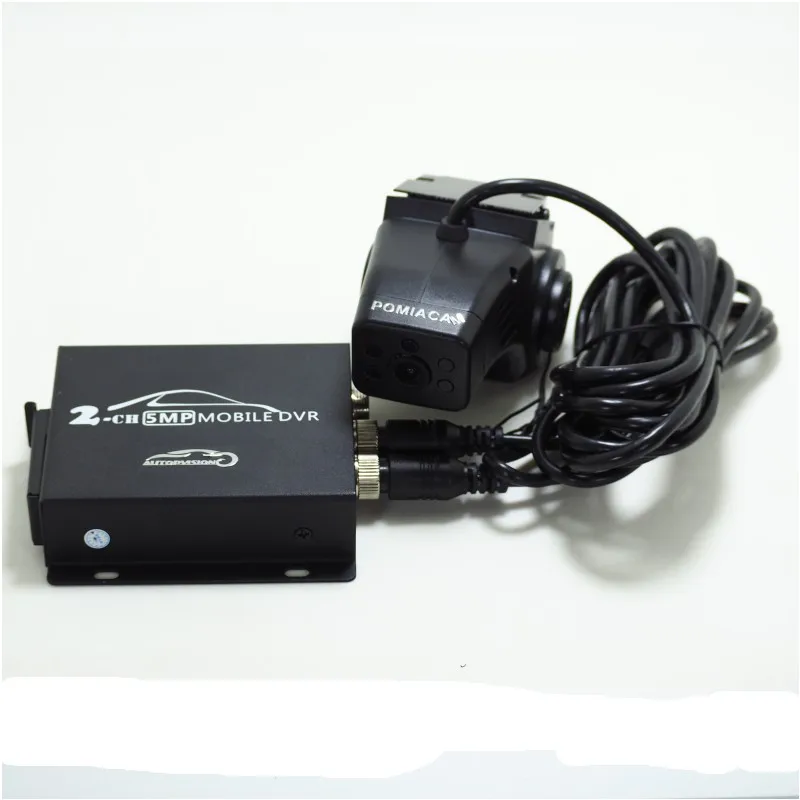5MP 2CH DVR 1080P видео рекордер пульт дистанционного управления с 1080P AHD камера 2CH CCTV система автомобильный видеорегистратор комплект для Uber такси 2ch DVR комплект