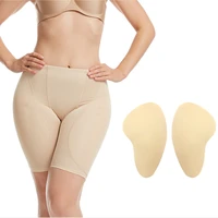 a pair women hip pad sponge insert fake butt lift crossdressing briefs hip bbw padded seamless padded enhancer leg ass panties