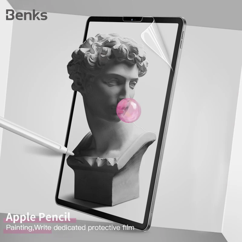 

Benks PET Paper Like Film Screen Protector Anti Glare Painting For Apple iPad Pro 9.7 10.5 11 12.9 New 10.2 inch mini 5 Air 1 2
