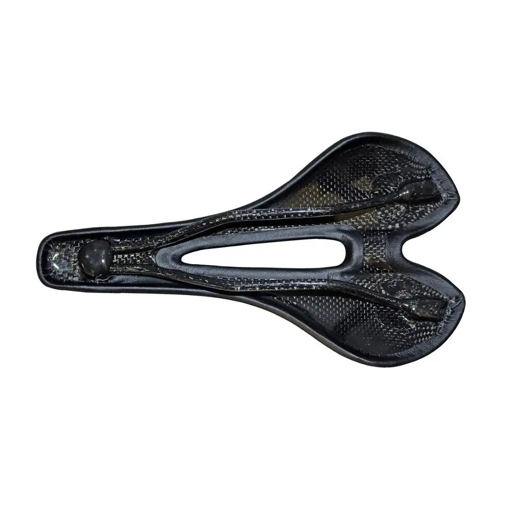 

2020 Carbon Fiber Road Mtb Saddle Use Pads Super Light Leather Cushions Ride Bicycles Seat