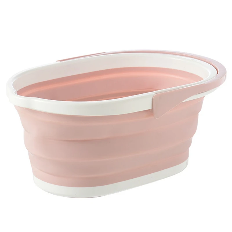 

Folding Mop Bucket Camping Wash Bucket for Fishing Car Wash Outdoor Camp Floor Cleaning Foldable Basin