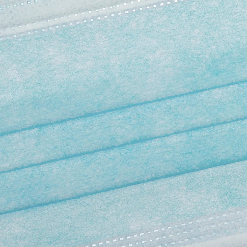 

30pc face mouth disposable masks for kids Windproof Breathable Soft Health Elastic Mask 3-Layer Filtration To School Face Shield