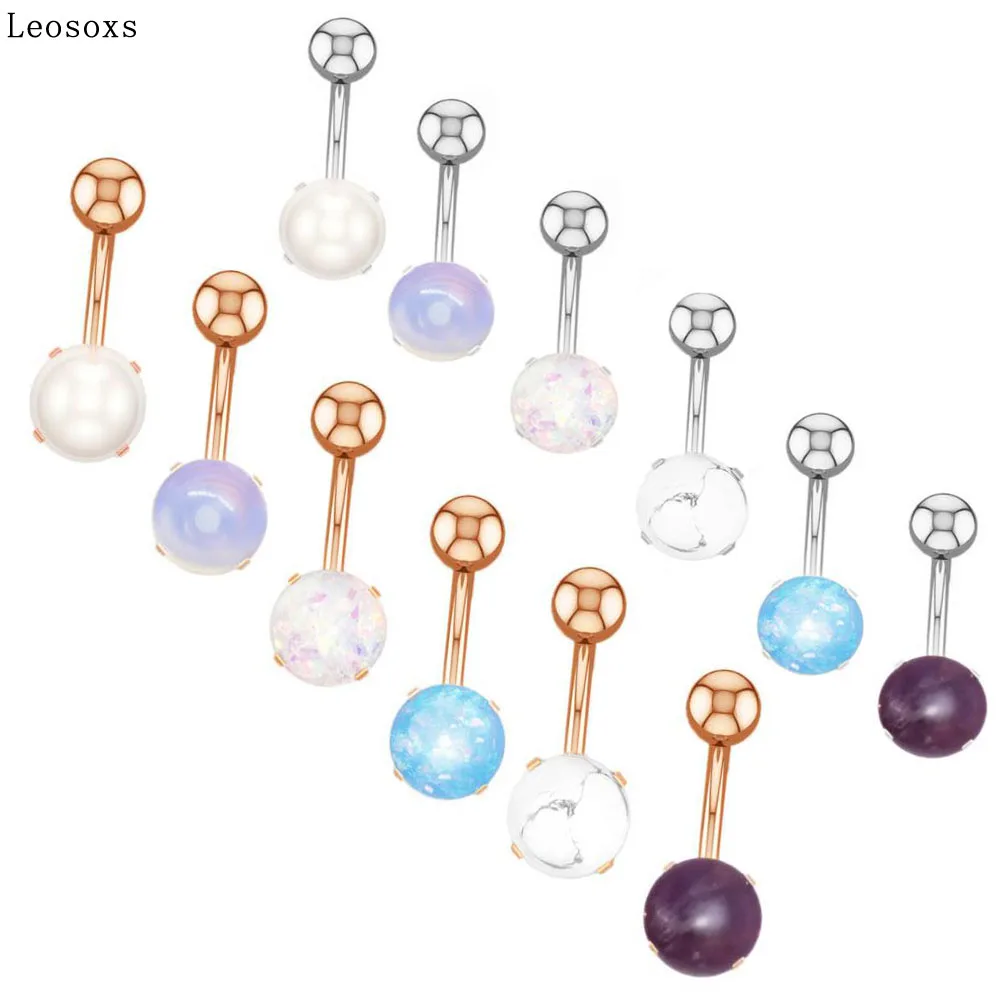 

Leosoxs 1piece Hot selling fashion jewelry new navel ring creative navel nail piercing jewelry