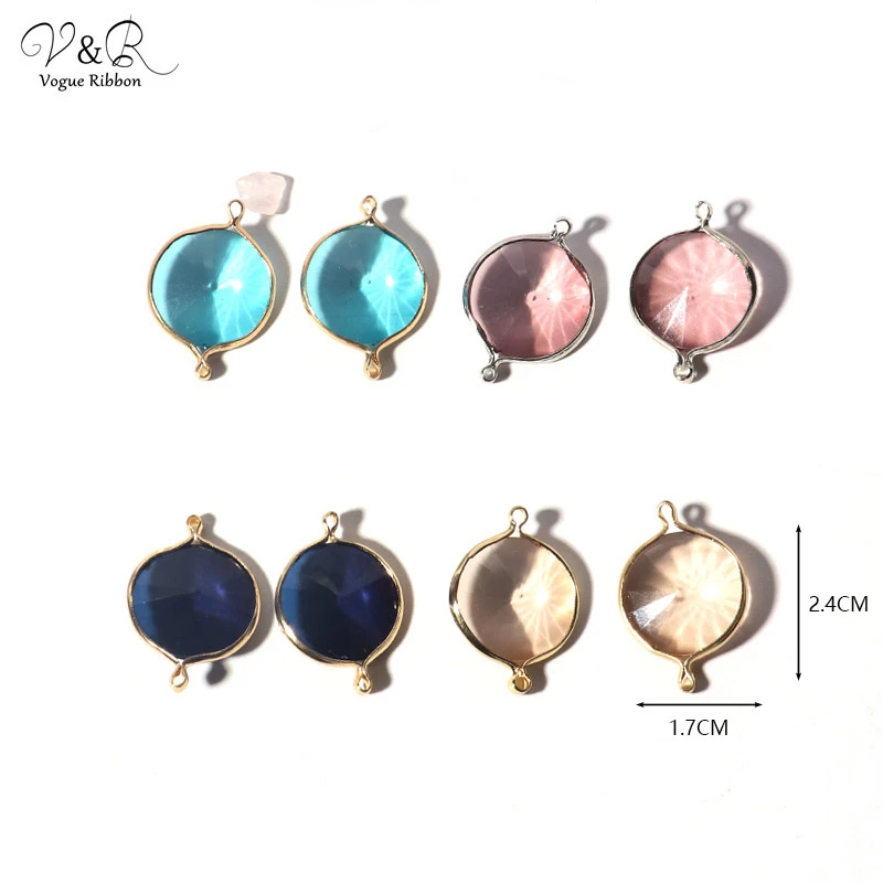 Новый Diy материал для изготовления ювелирных изделий Компоненты Позолоченные