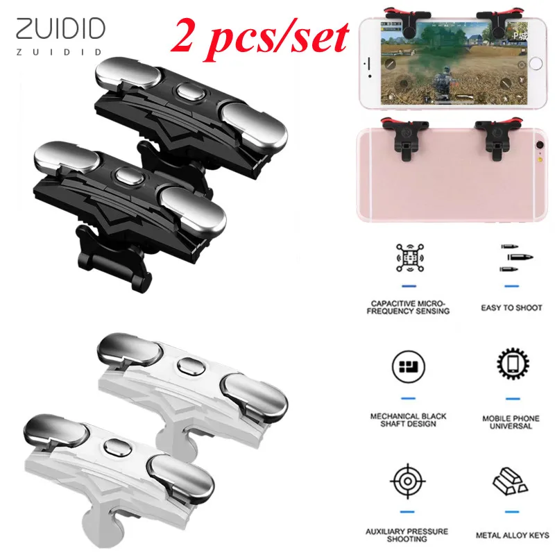 

1 Pair 3 Types Mobile Gamepad S02/D9 Joystick Sensitive Shoot Fire Button Key Controller Universal Phone Accessory