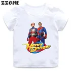Детские футболки с коротким рукавом для мальчиков и девочек, HKP2308