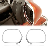 motorcycle accessories chrome mirrors trim for honda goldwing gl1800 gl 1800 2001 2012 11 10 09 08 07 06 05 04 03 02