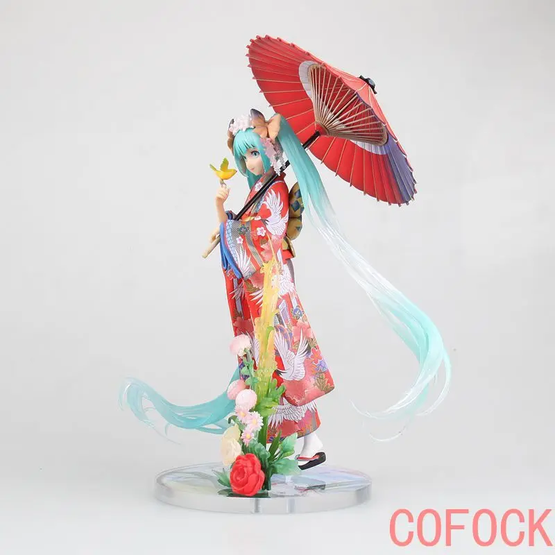 23 см Hatsune Miku кимоно ПВХ сексуальная девушка японского Аниме Фигурки игрушки для