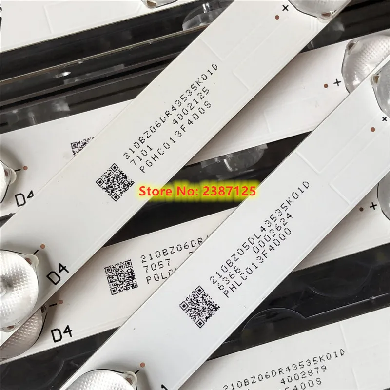 Светодиодная лента GJ-2K15-XM-D2P5C1-490-D611-C1-L/R GJ-2K16-490-D611-P2-L R Для 49PUF6401/T3 49PFS5301 49PUF6721/T3 TPT490U2