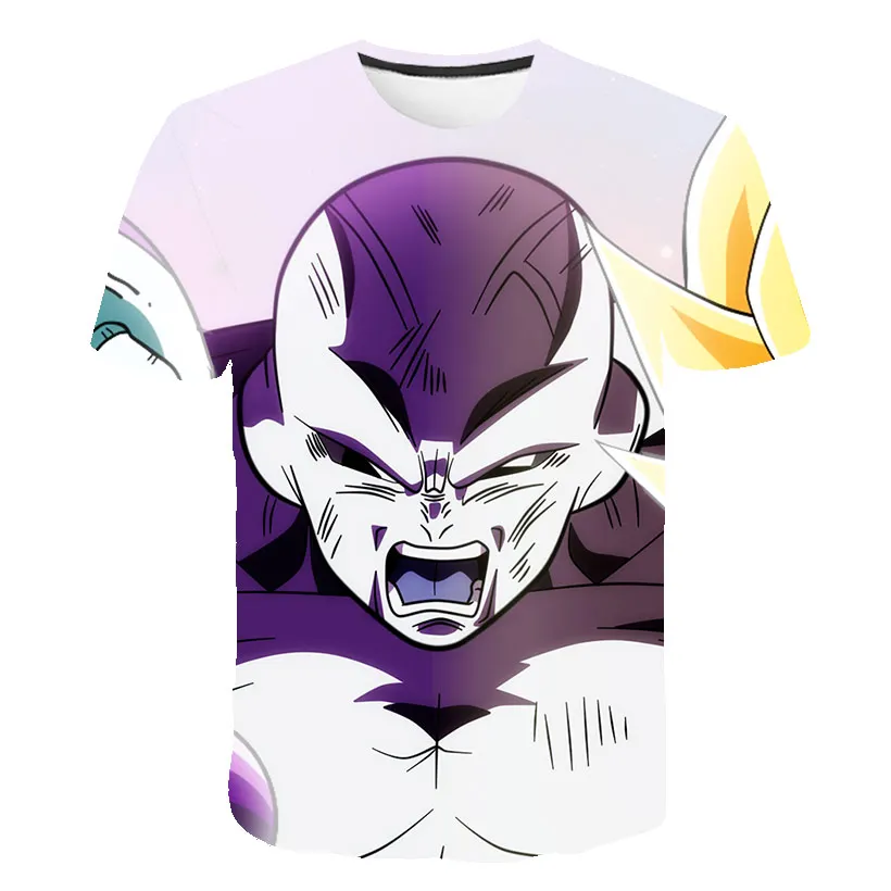 

Summer Short Sleeve T-shirt Japan Harajuku Anime 4-14 Year Baby Tops Children Clothes Cartoon Shirt Print Kids Tee Boys T-shirt