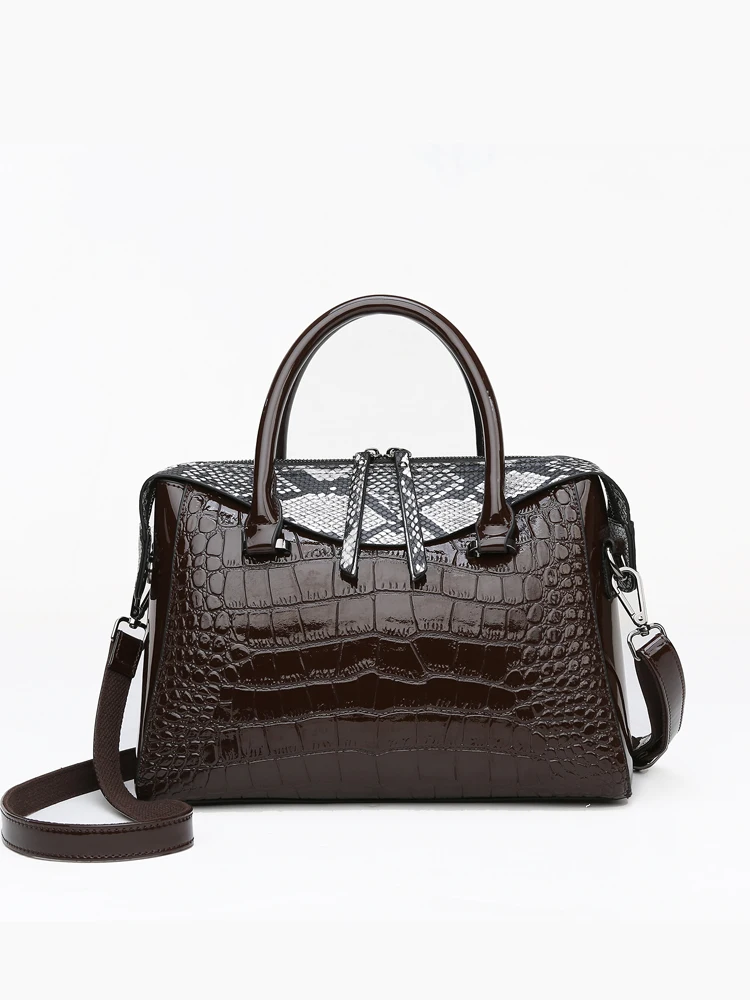 Новинка 2019 качественные кожаные женские сумки с каменным узором новые модные на