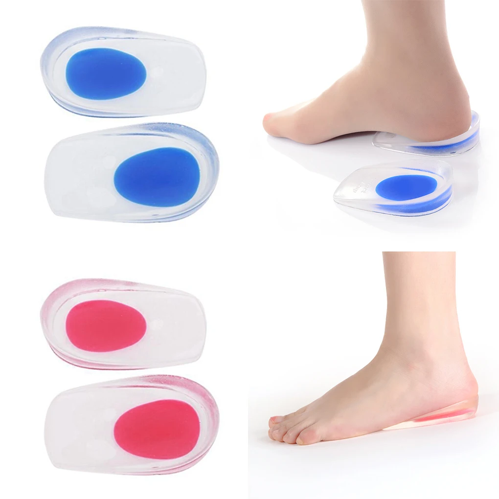 1 пара Для женщин из силиконового геля защищающий пятки чашки встадыши для обуви