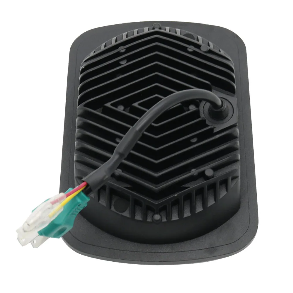 Светодиодный прожектор 55 Вт квадратный 5x7 дюймов белый ДХО желтый сигнал