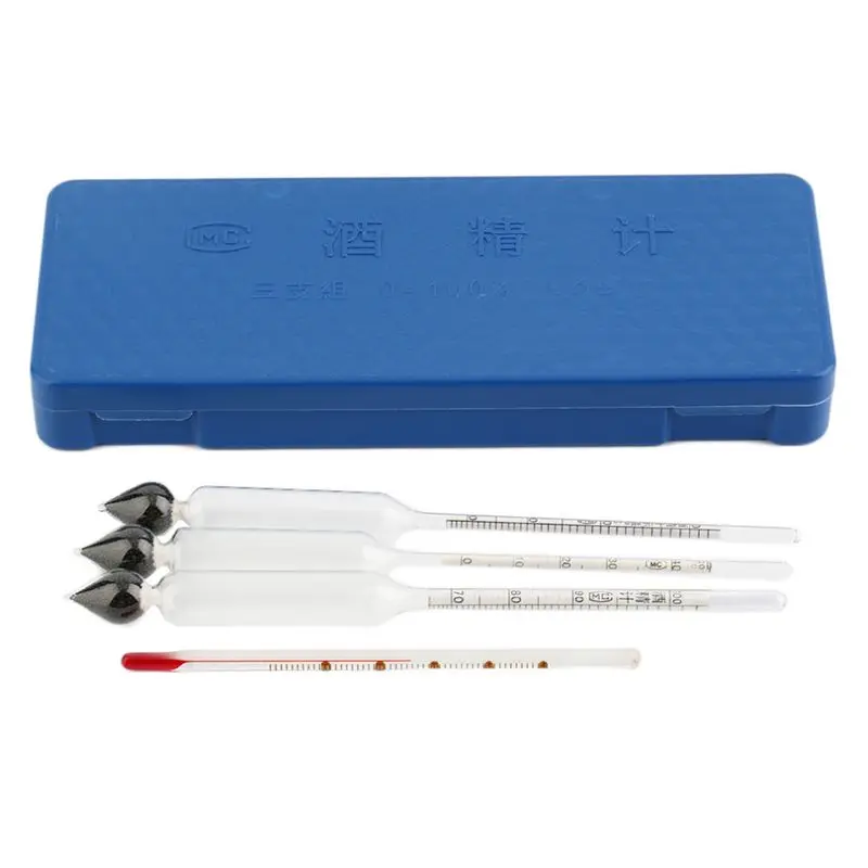 3 шт./компл. 0-100% спиртометры Профессиональный Алкотестер Тестер спирта