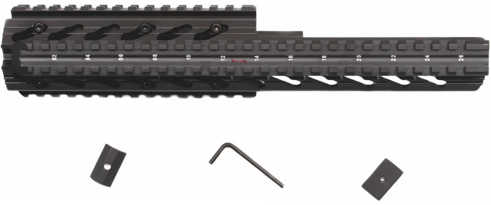 Векторная оптика Galil Golani Tactical Handguard Quad Rail Picatinny Scope Mount system подходит для векового полного металла черный