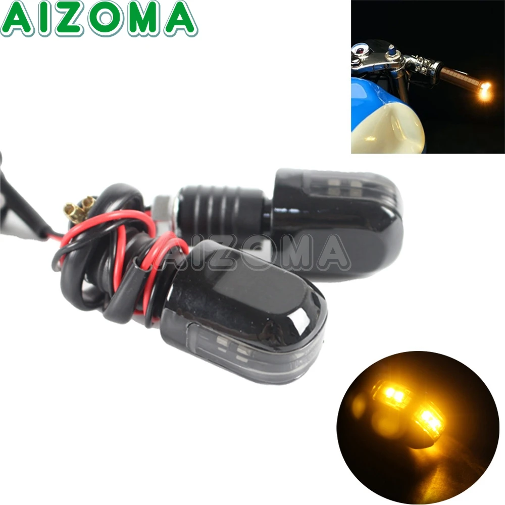 Мотоциклов 7/8 '➺r End шоры сигнала поворота светильник для Harley Dyna