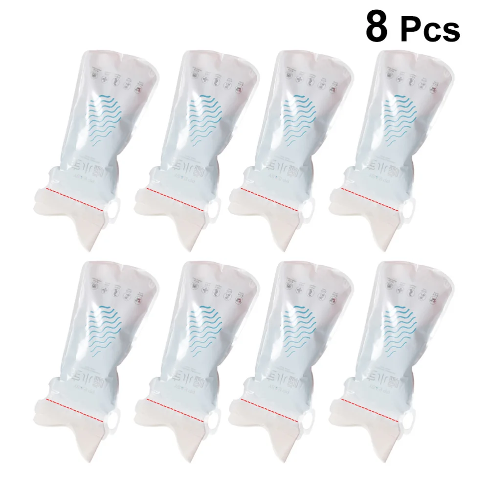 

8pcs Disposable Urine Bags Portable Urination Device Emergency Pee Bags Urinal for Outdoor Travel